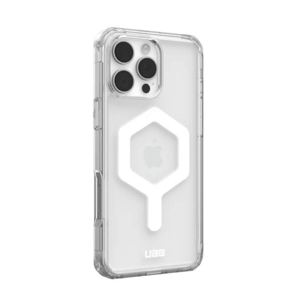 Case (UAG) Urban Armor Gear Plyo compatible with MagSafe for IPHONE 16 Pro Max ice / white – Bild 5