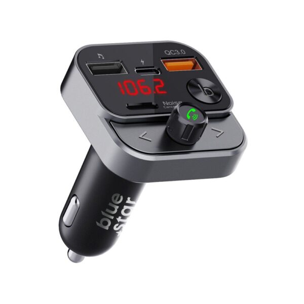 BLUE STAR transmitter FM bluetooth QC3.0 30W AutoStream BT84B black – Bild 5