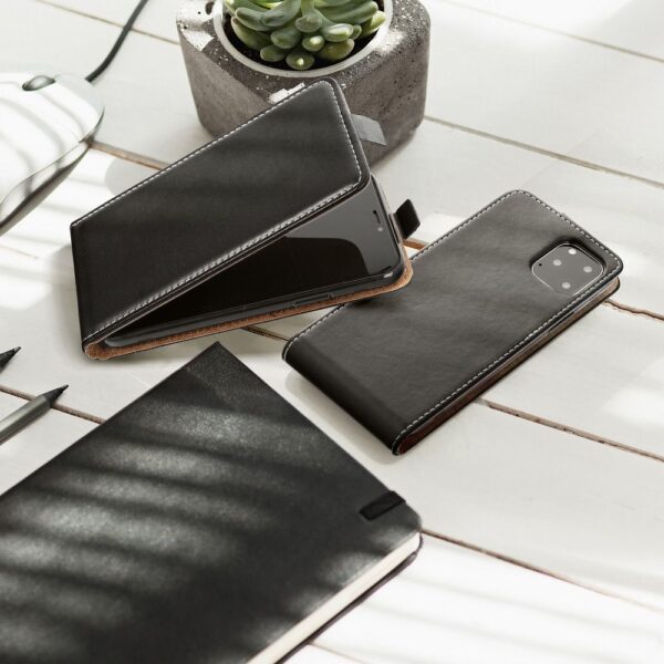 SLIM FLEXI FRESH Flip case for SAMSUNG A22 LTE ( 4G ) black – Bild 4