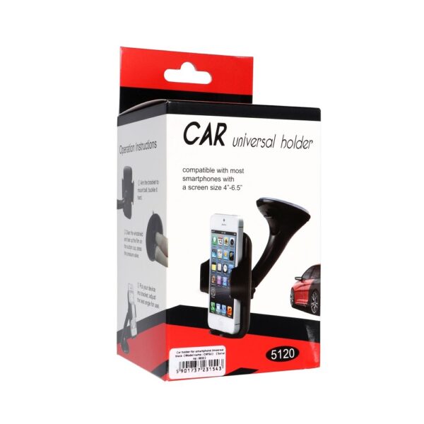 Car holder for smartphone Universal black – Bild 3
