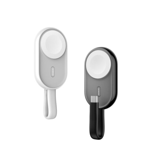 VEGER powerbank 1200 mAh for watch compatible with Apple Watch Pomme (W0102) white – Bild 5