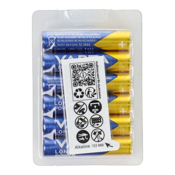 VARTA alkaline battery R3 (AAA) Longlife 12 pcs – Bild 4