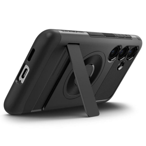 SPIGEN case SLIM ARMOR compatible with Magsafe for SAMSUNG S24 black – Bild 4