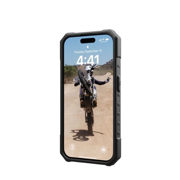 ( UAG ) Urban Armor Gear Pathfinder compatible with Magsafe for IPHONE 15 PRO midnight camo – Bild 2
