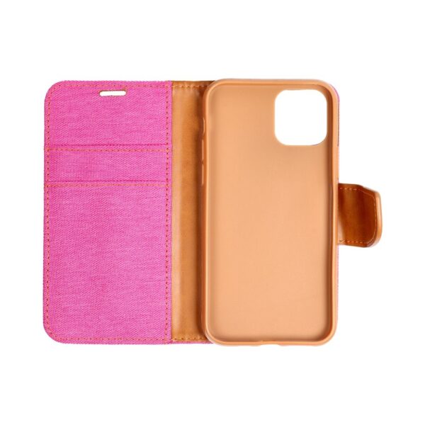 CANVAS Book case for SAMSUNG S24 pink – Bild 4