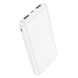 HOCO powerbank 10 000 mAh 2,1A J100 white