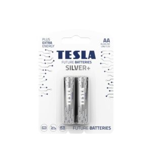 TESLA alkaline battery R6 (AA) SILVER+ [2x120] 2 pcs