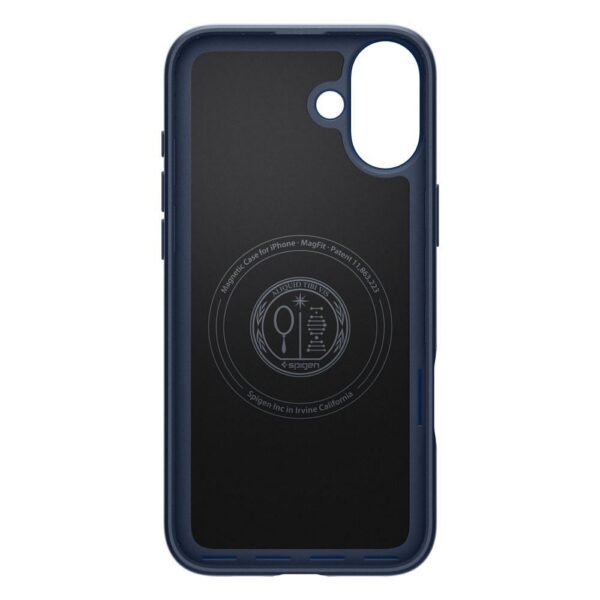 SPIGEN case THIN FIT MAG compatible with MagSafe for IPHONE 16 navy blue – Bild 3