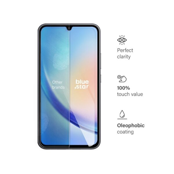 Tempered Glass Blue Star - SAMSUNG Galaxy A34 5G – Bild 3