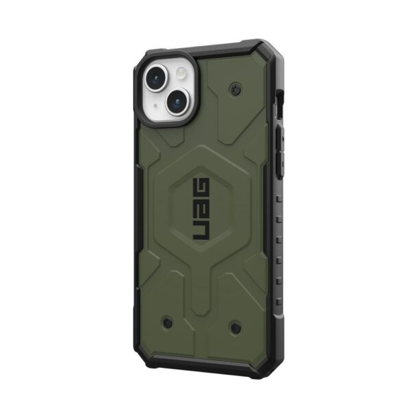 ( UAG ) Urban Armor Gear Pathfinder compatible with Magsafe for IPHONE 15 PLUS olive – Bild 4