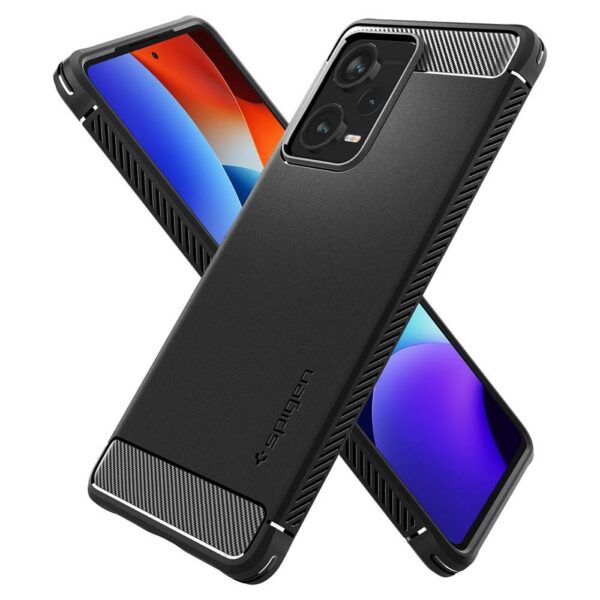 SPIGEN case RUGGED ARMOR case for XIAOMI Redmi Note 12 Pro Plus 5G matte black – Bild 4