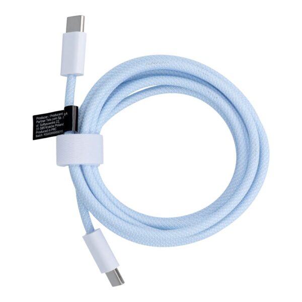 Cable Type C to Type C PD QC3.0 3A 60W C263 1,5 m blue