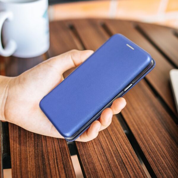 ELEGANCE book case for SAMSUNG S23 Plus navy – Bild 3