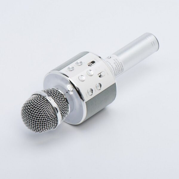 Multimedia karaoke microphone CR58 silver – Bild 4