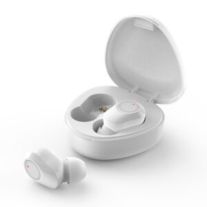 Wireless headset stereo TWS M9 + docking station white