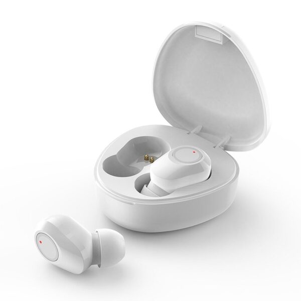 Wireless headset stereo TWS M9 + docking station white