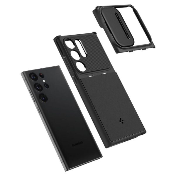 SPIGEN case OPTIK ARMOR for SAMSUNG S23 Ultra black – Bild 5