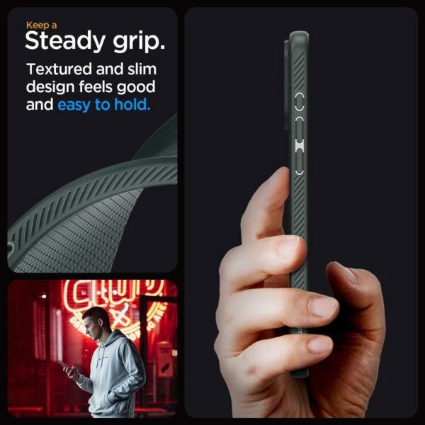 SPIGEN case LIQUID AIR for IPHONE 16 Pro Max abbys green – Bild 4