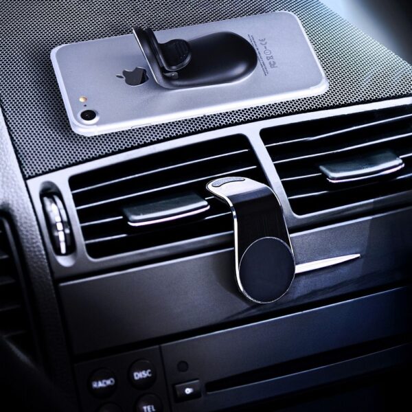 Universal AIR OUTLET Phone Holder to air vent black – Bild 5