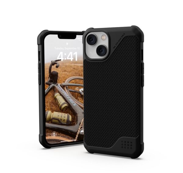 ( UAG ) Urban Armor Gear Metropolis case for IPHONE 14 black kevlar – Bild 2