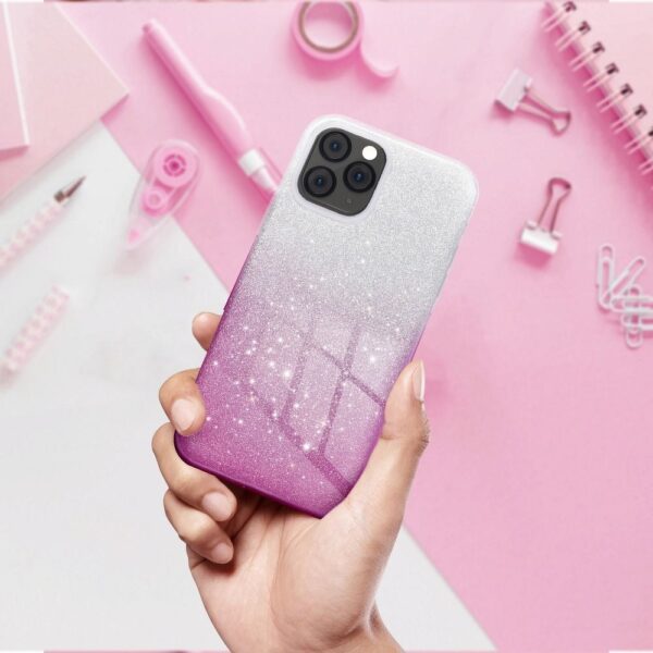 SHINING Case for IPHONE 11 Pro transparent pink – Bild 4