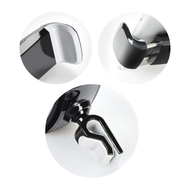 Car holder for smartphone to air vent black-grey 360 SILK – Bild 3