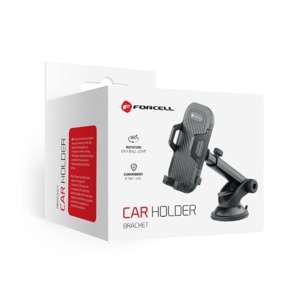 FORCELL CARBON BRACKET car holder with regular arm