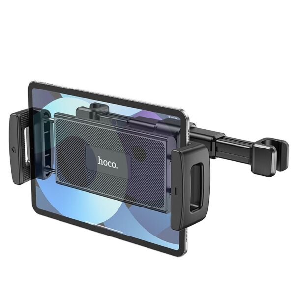 HOCO car holder for headrest (4,7"- 12,9") CA121 black – Bild 4