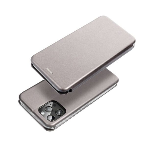 ELEGANCE book case for SAMSUNG S23 FE grey – Bild 2
