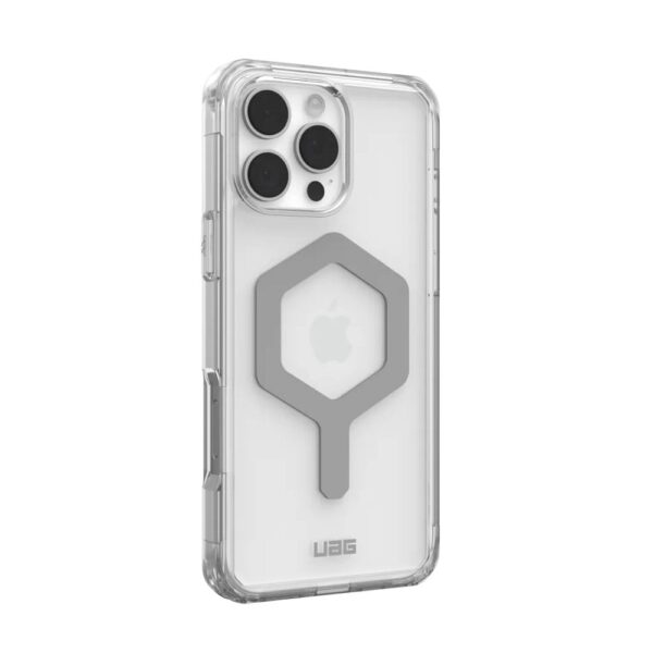 Case (UAG) Urban Armor Gear Plyo compatible with MagSafe for IPHONE 16 Pro Max ice / silver – Bild 2