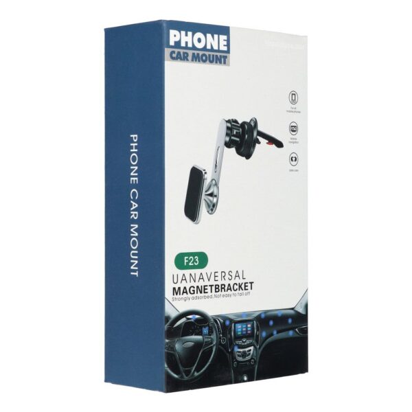 Car holder magnetic for air vent F23 silver – Bild 4