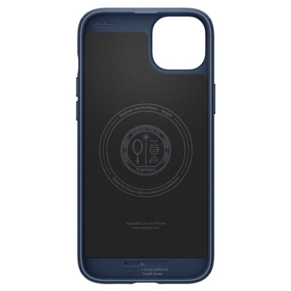 SPIGEN case MAG ARMOR compatible with MagSafe for IPHONE 15 navy blue – Bild 5