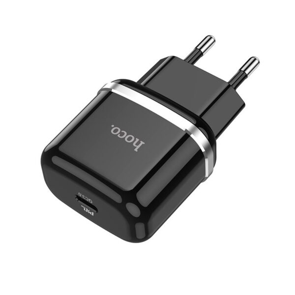 HOCO travel charger Type C PD QC3.0 20W N24 black – Bild 4