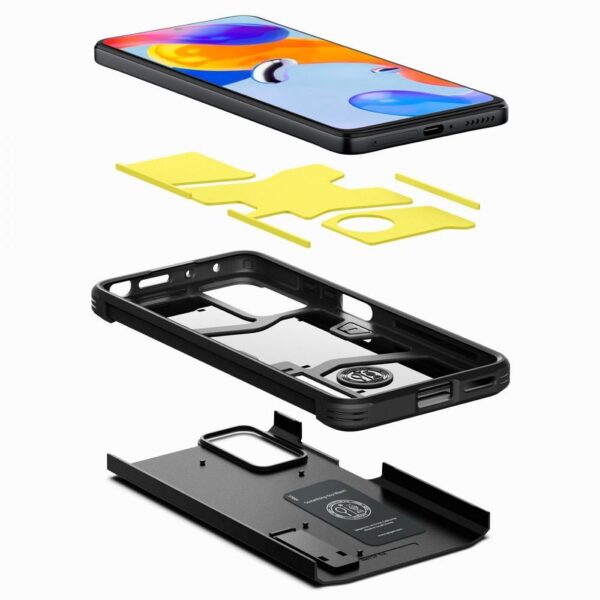 SPIGEN case TOUGH ARMOR for XIAOMI Redmi Note 11 Pro / 11 Pro 5G / 12 Pro 4G / LTE black – Bild 5