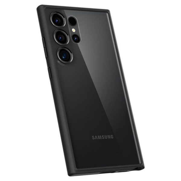 SPIGEN case ULTRA HYBRID for SAMSUNG S24 Ultra matte black – Bild 5