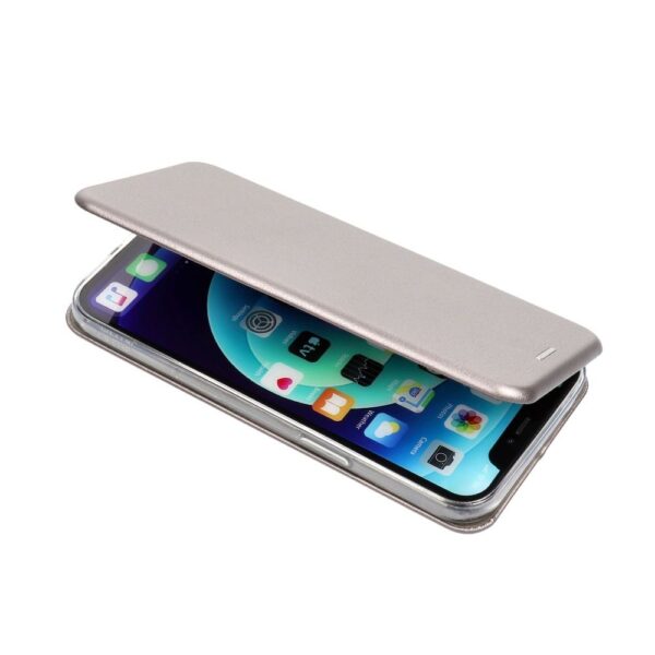 ELEGANCE book case for IPHONE 13 Pro Max grey – Bild 4