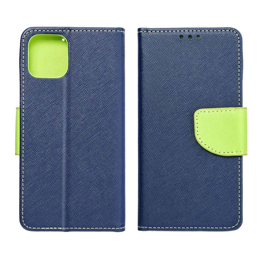 FANCY Book case for XIAOMI Redmi 9C navy/lime – Bild 5