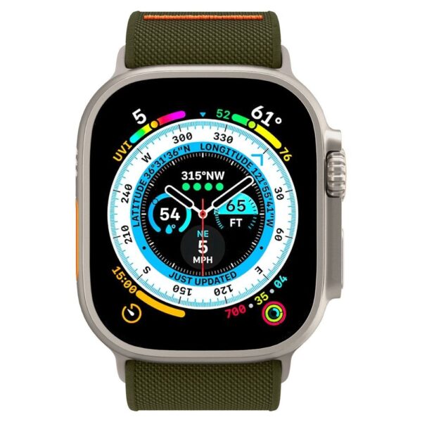 SPIGEN strap FIT LITE Ultra for APPLE WATCH 4 / 5 / 6 / 7 / 8 / SE / Ultra ( 42 / 44 / 45 / 49 mm) khaki – Bild 3