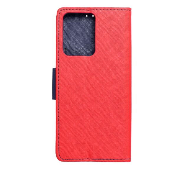 FANCY Book case for XIAOMI Redmi Note 12 Pro 5G red / navy – Bild 5