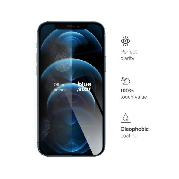 Tempered Glass Blue Star - IPHONE 12 Pro Max – Bild 4