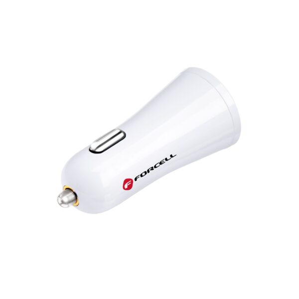 FORCELL F-ENERGY TFK-CC-095 car charger USB A QC3.0 2,4A white – Bild 5