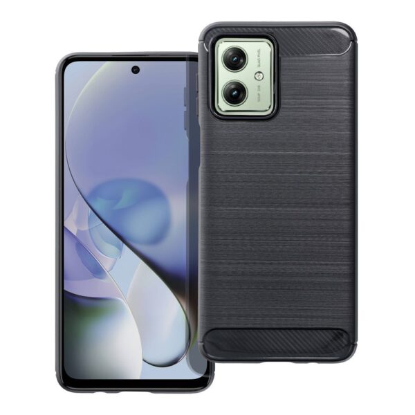 CARBON case for MOTOROLA G54 black – Bild 4