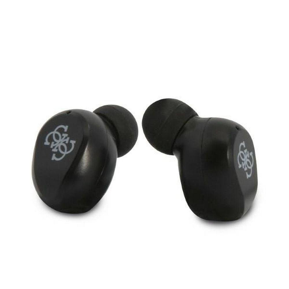 Bluetooth Earphones Stereo TWS GUESS Digital BT5 Classic with docking station / black (GUTWST31EK) – Bild 2