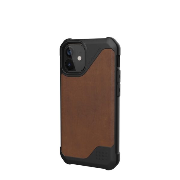 ( UAG ) Urban Armor Gear case Metropolis LT (leather) for IPHONE 12 MINI brown – Bild 2