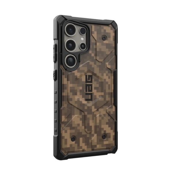 ( UAG ) Urban Armor Gear Pathfinder Magnet SE case for SAMSUNG S24 ULTRA 5G with magnet digi camo dark earth – Bild 3