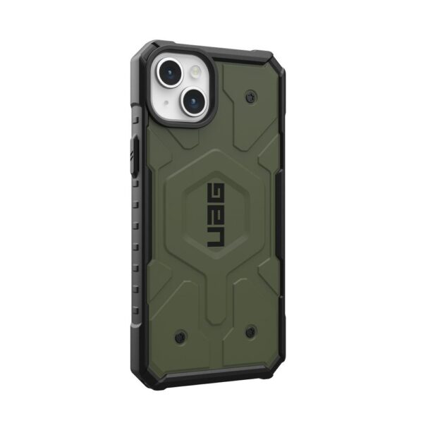 ( UAG ) Urban Armor Gear Pathfinder compatible with Magsafe for IPHONE 15 PLUS olive – Bild 3