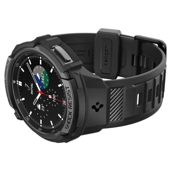 SPIGEN case RUGGED ARMOR ”PRO” for SAMSUNG Galaxy Watch 6 Classic (43 mm) matte black – Bild 2