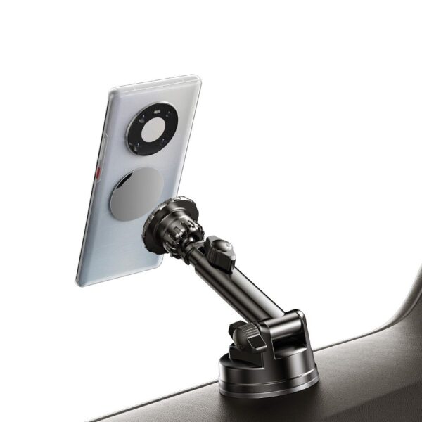 FORCELL F-Grip Excelence car holder for phone to windshield/center console/air vent magnetic black – Bild 5