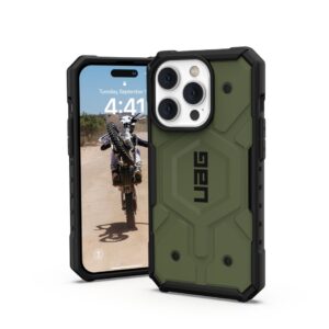 ( UAG ) Urban Armor Gear Pathfinder for IPHONE 14 PRO green