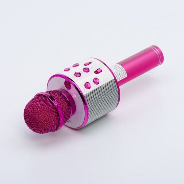 Multimedia karaoke microphone CR58S HQ pink – Bild 3